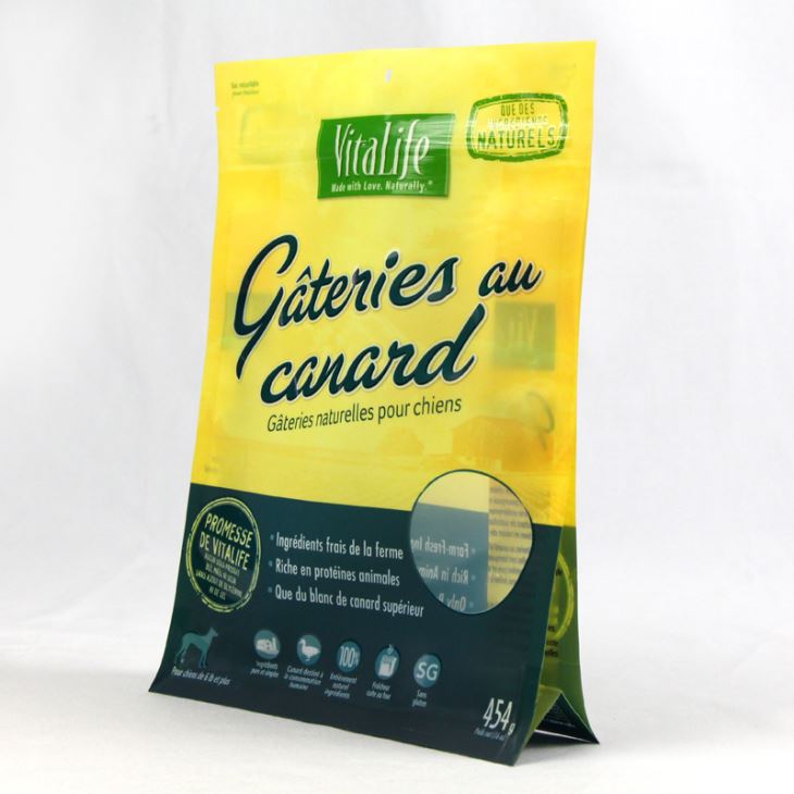 Hundur Matur Poki Með Gluggi