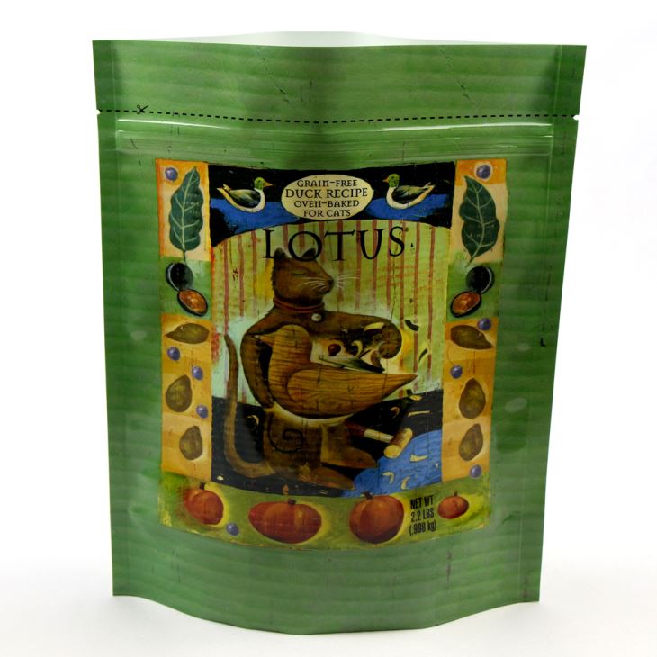 Stand Up Cat Food Bag