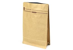 Flat Bottom Kraft Paper Pouch