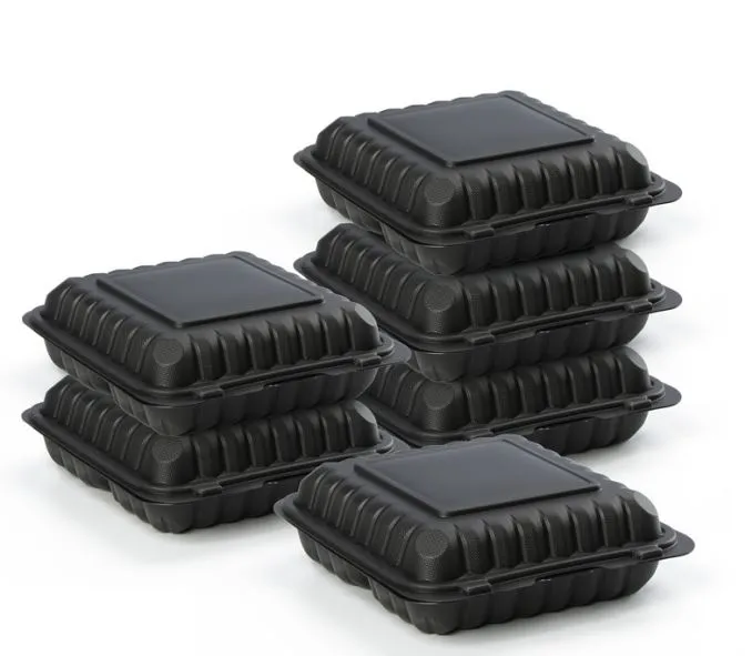 9 tommu 3 hólf Take Away Box