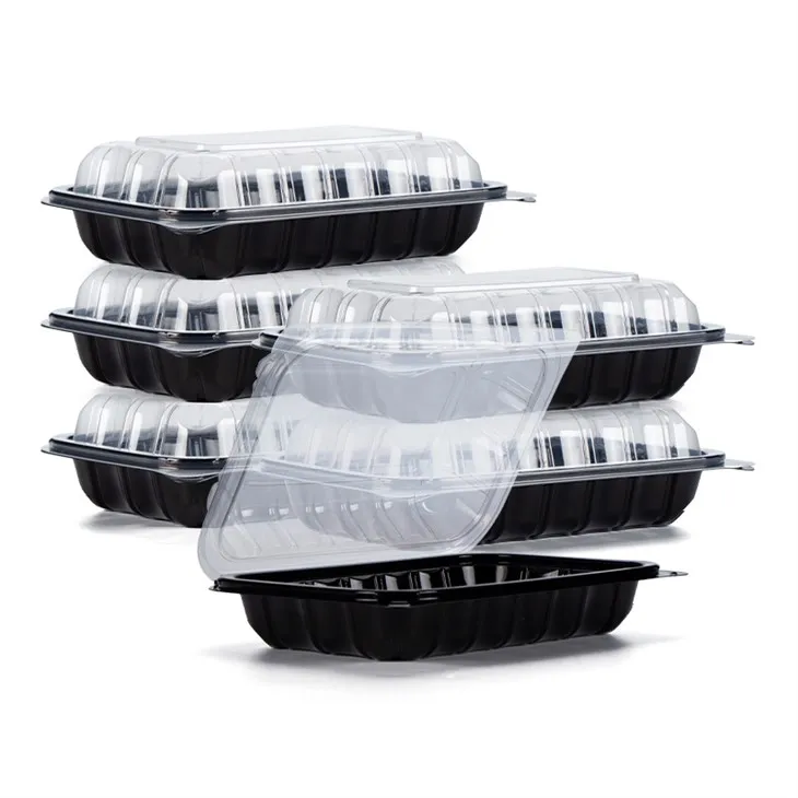 Einnota glær matarílát