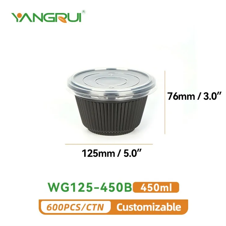 Einnota plastskál 450ml