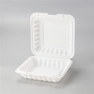 8x8 tommu taka út Clamshell hamborgarabox