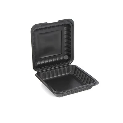 9x9" Bento box með hjörum loki