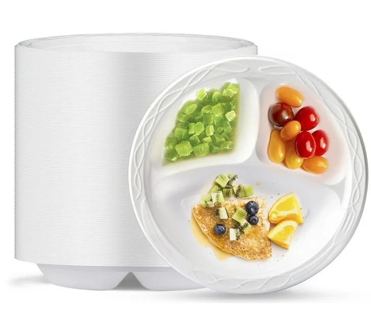 Svartur og hvítur MFPP hringlaga diskur