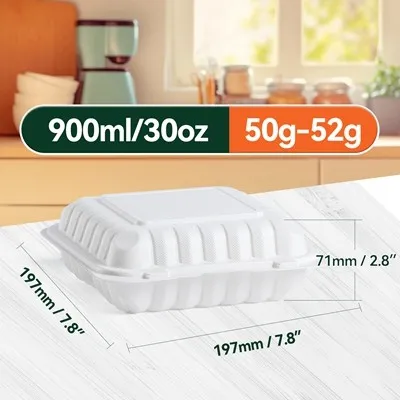 White To-go Containers White To-go Containers